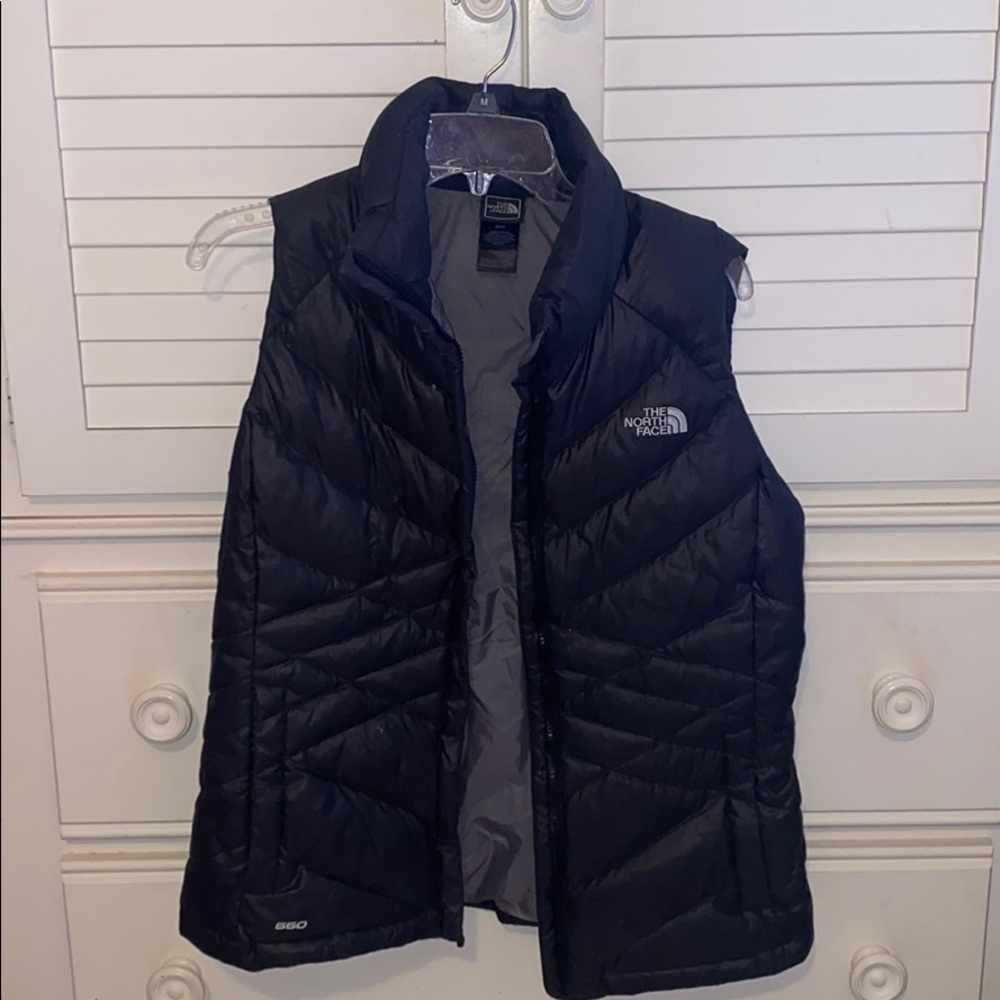 Black North Face Vest